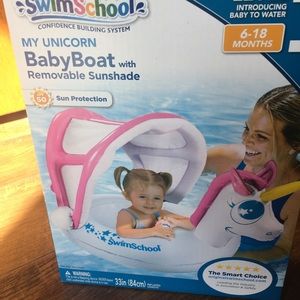 Swim school baby boat